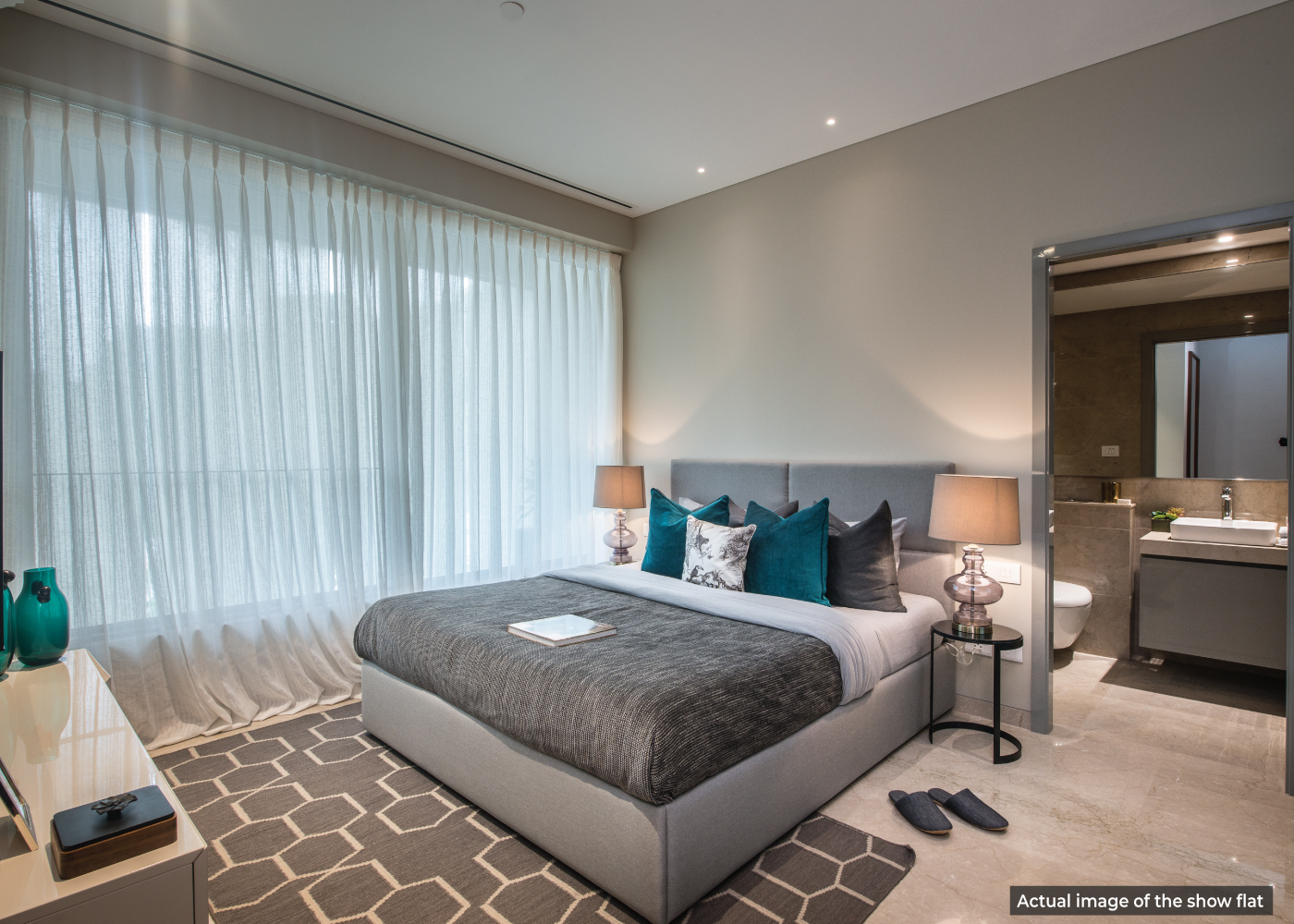 Sky City By Oberoi Realty Bedroom