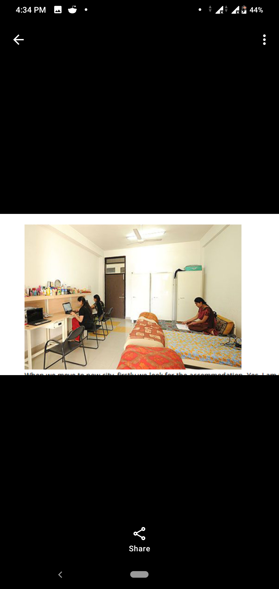 PG for female students
