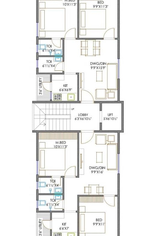 2 Bed Apartment for Sale, Vishakhapatnam Andhra Pradesh, India