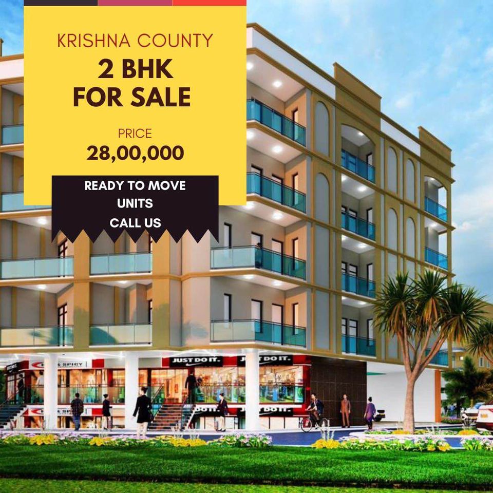 a 2 beds 2 baths Flat for Sale, Uttar Pradesh, India