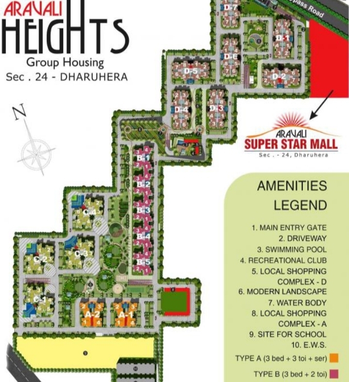 Newly build 2BHK Apartments for Sale in Dharuhera, Rajasthan