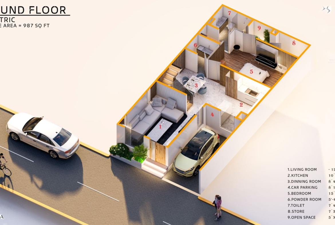 5 Bedroom Villa for Sale in Noida Extension