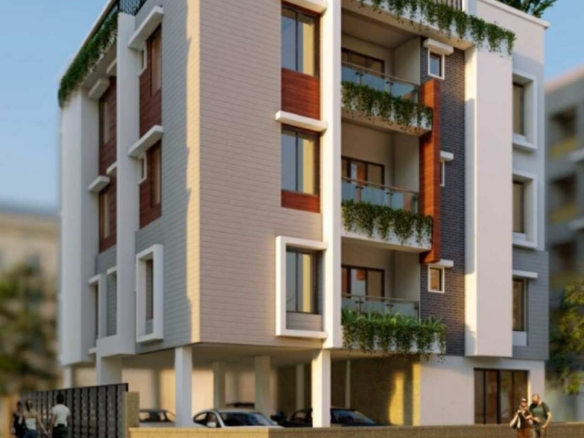 Under construction 3 Beds 2 Baths – Apartment for Sale in Kolkata, West Bengal