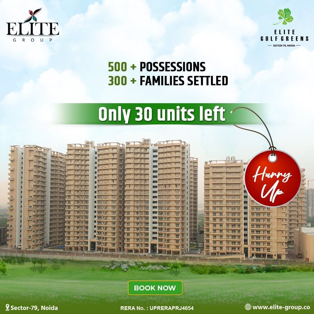 y6 Ready to move in Flats in Prime location Noida . 2Bhk, 2+study, 3Bhk & 4Bhk