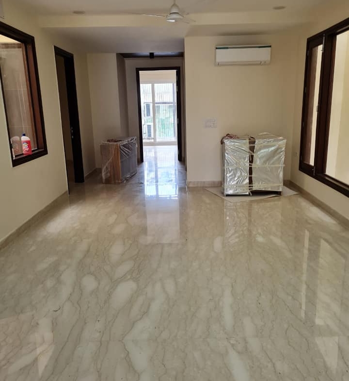 BRAND NEW CONSTRUCTION- 3BHK WITH 3 ATTACHED BATHROOMS FOR RENT IN DELHI