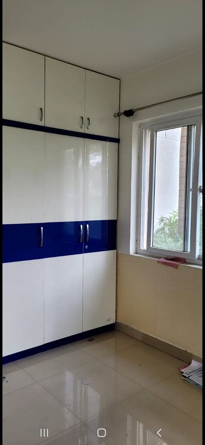 semi furnished flat for sale in Gated community