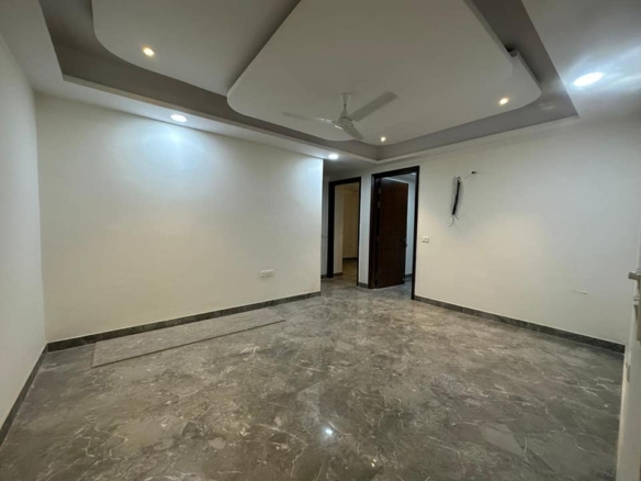 Semi furnished, a brand new 3 beds 3 baths flat available for rent in Saket, Delhi