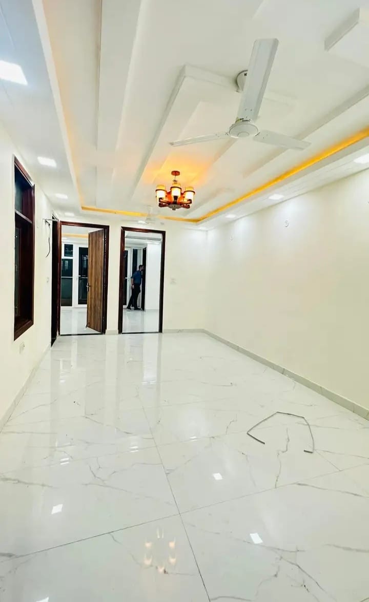 2 beds 2 Baths Semi furnished flat available for rent in Chhattarpur, South Delhi.