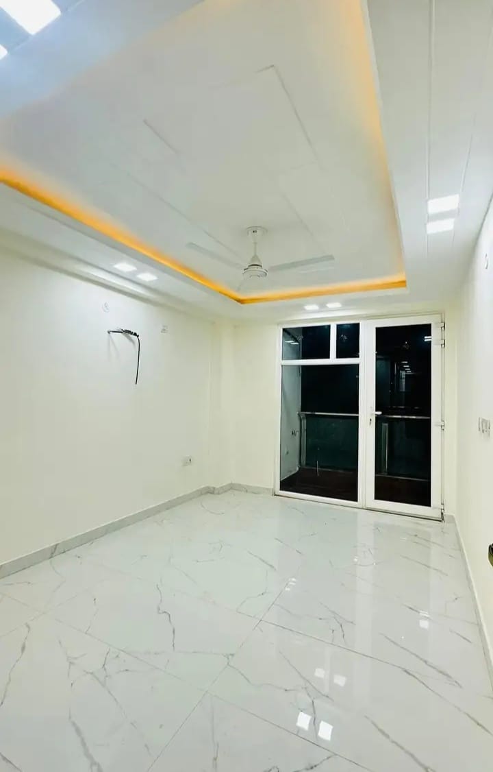 2 beds 2 Baths Semi furnished flat available for rent in Chhattarpur, South Delhi.