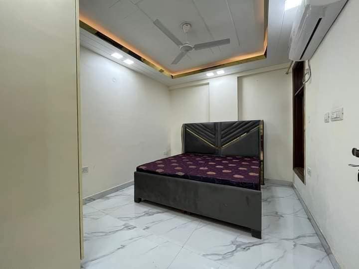 2 beds 2 Baths Semi furnished flat available for rent in Chhattarpur, South Delhi.