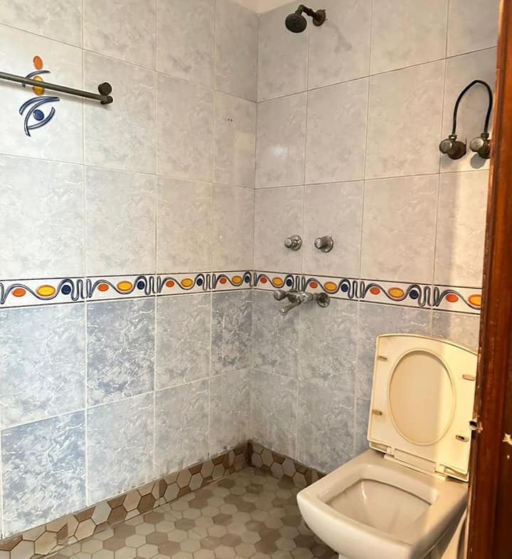 3 beds 3baths Semi furnished a brand new flat available for rent in Saket, Delhi