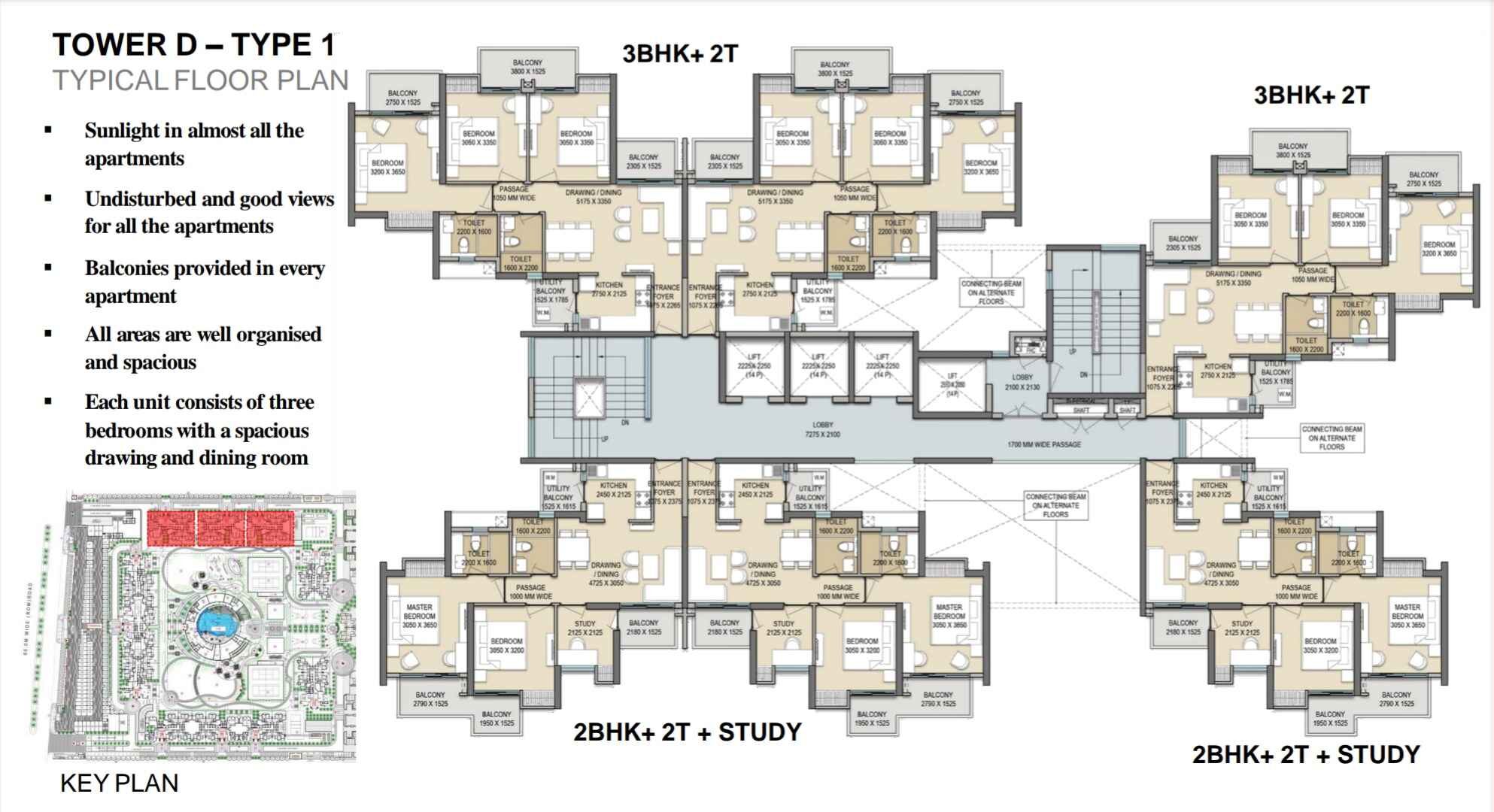 2 Beds 2 Baths – Apartment for Sale in Gaur City, Greater Noida