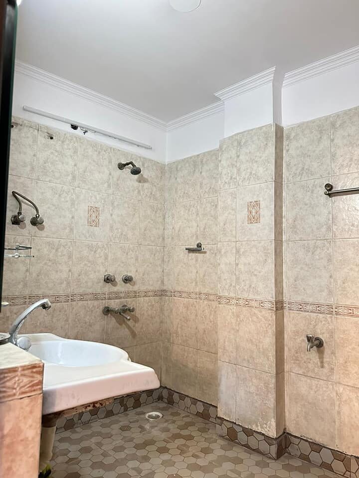 3 beds 3baths Semi furnished a brand new flat available for rent in Saket, Delhi