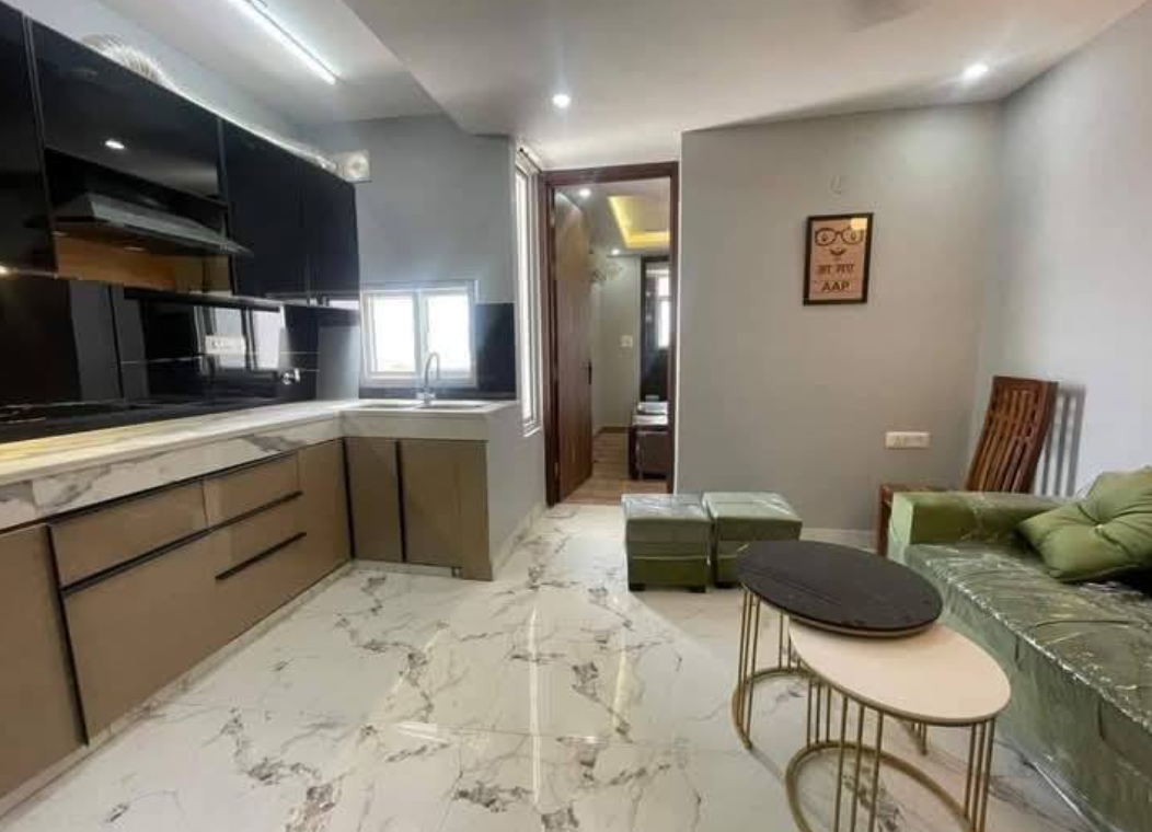 2 Beds and 2 Baths Flat for Rent in New Delhi