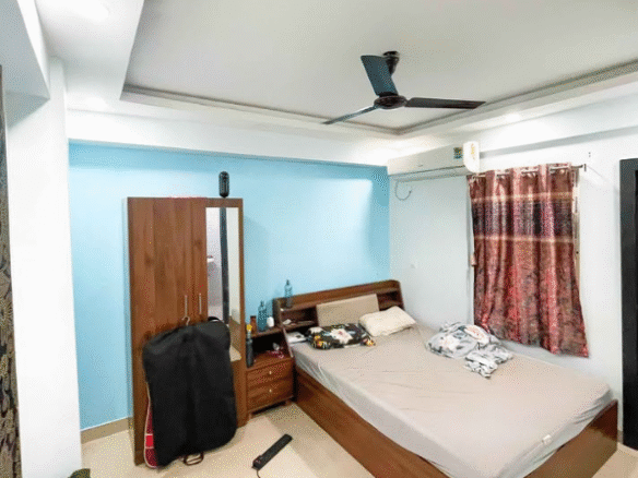 2 Beds and 2 Baths Flat for Rent in Kolkata