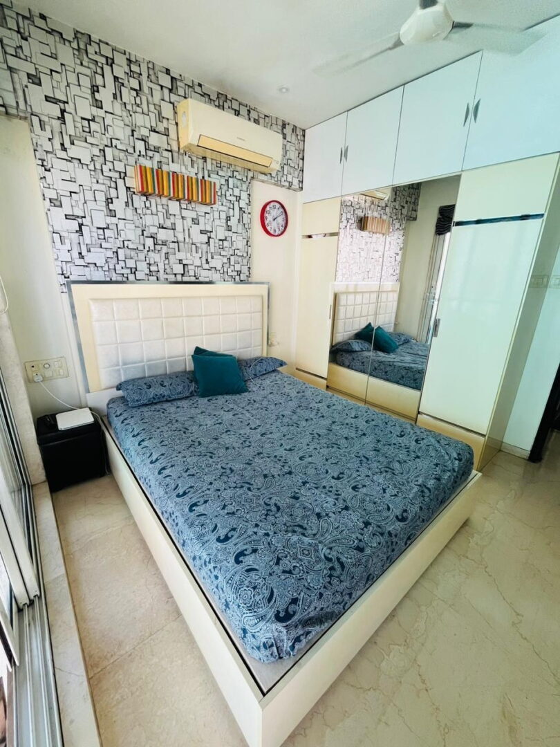 2 Beds and 2 Baths For Rent in Mumbai.