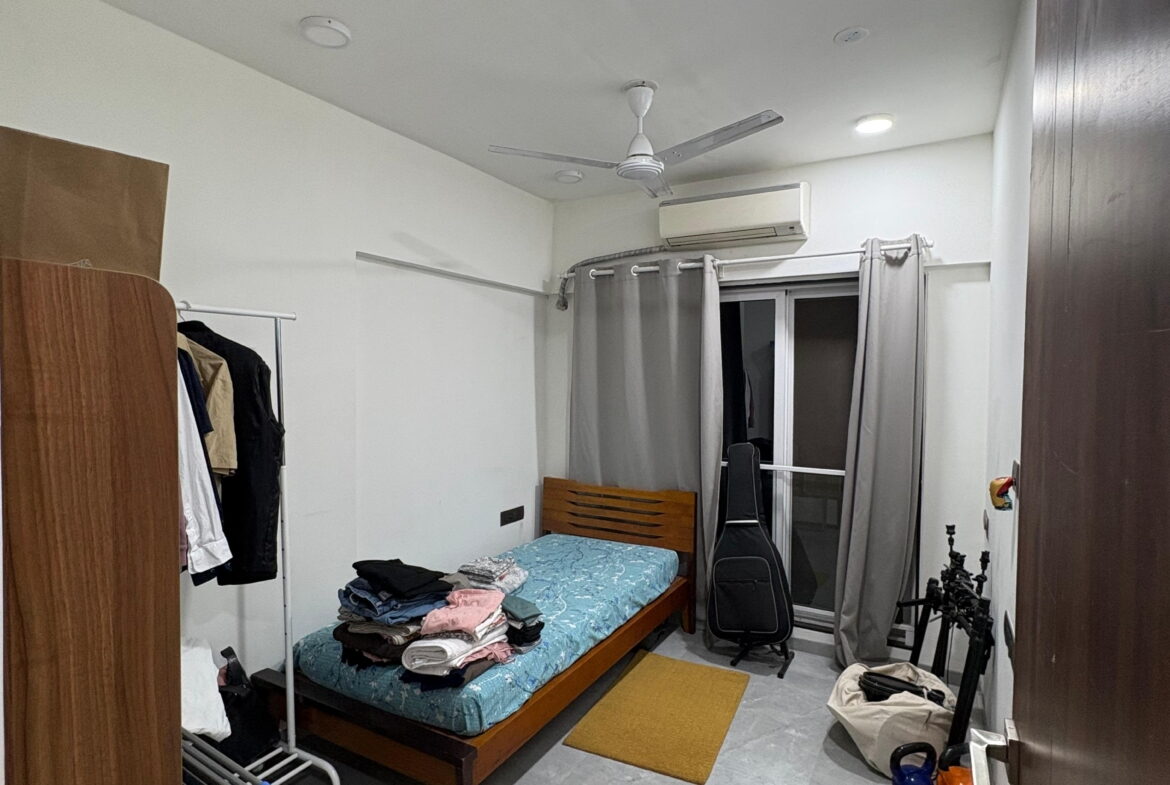 2 Beds and 2 Baths For Rent in Mumbai.