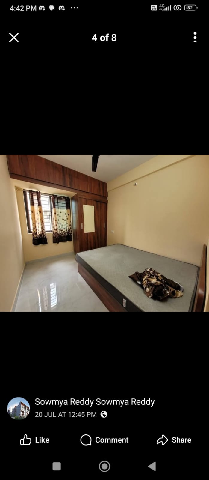 IMG-20260726-WA0000 1 Bed And 1Bath for Rent in Bengaluru.