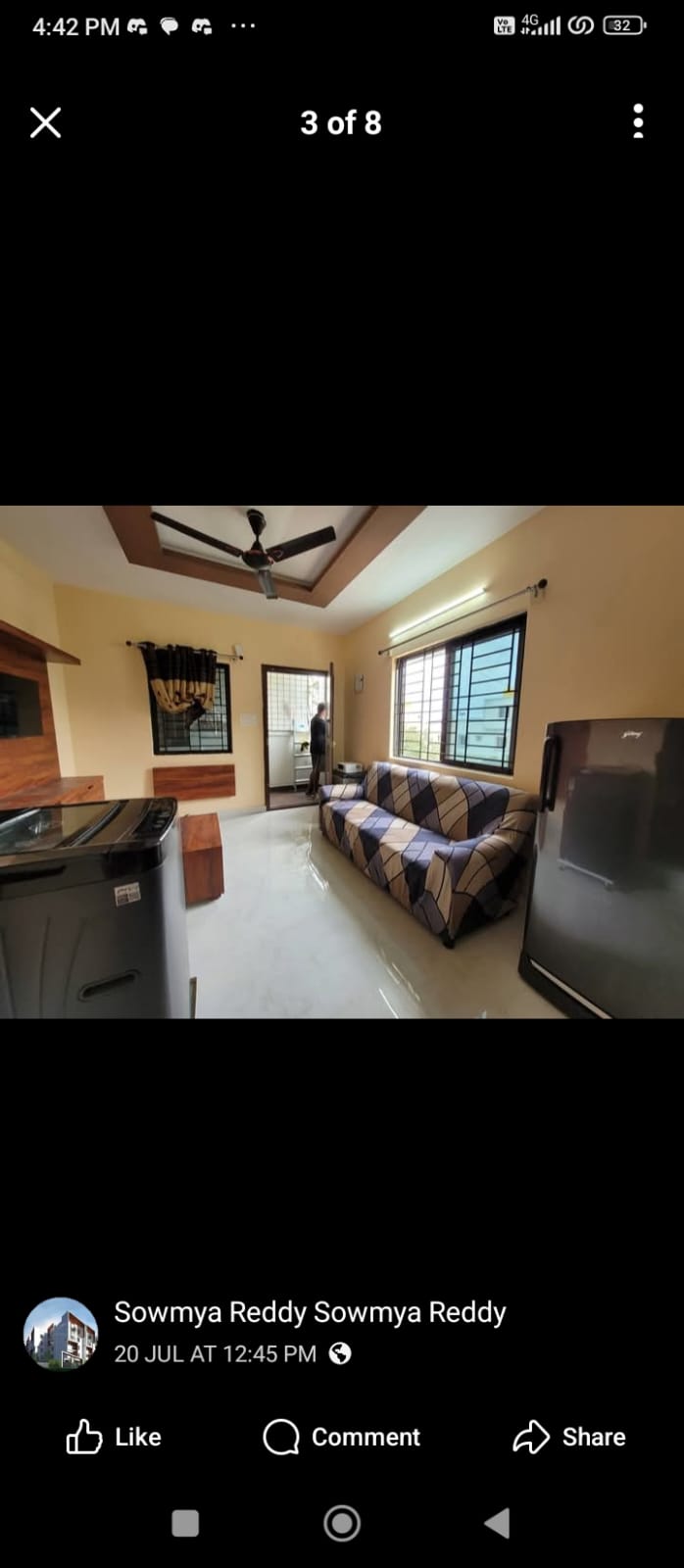 IMG-20260726-WA0003 1 Bed And 1Bath for Rent in Bengaluru.
