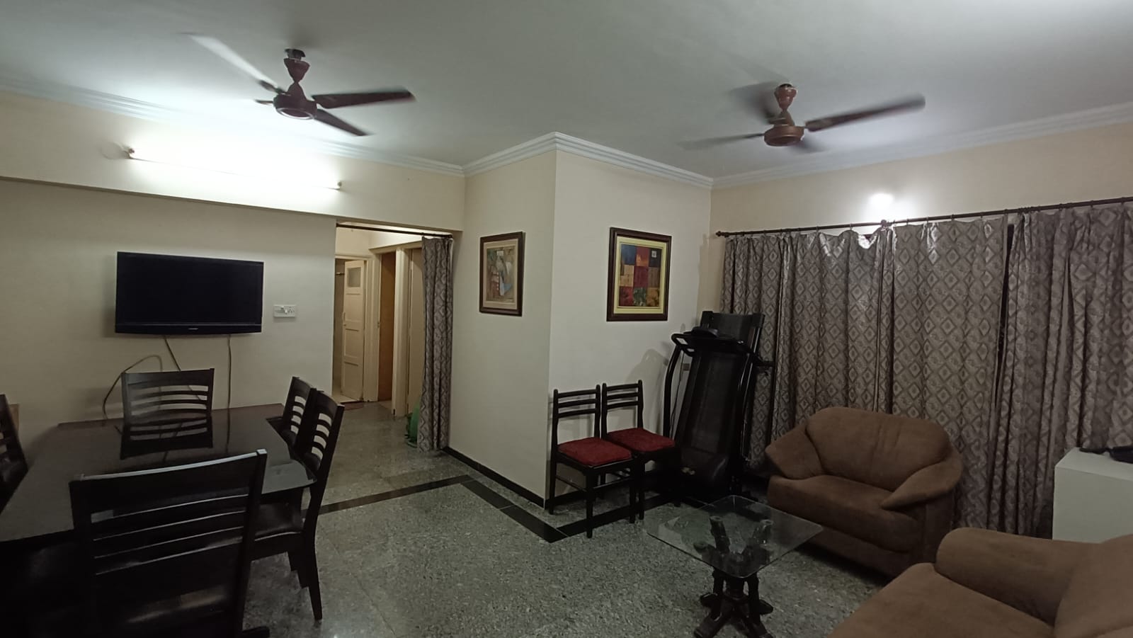 3 Beds and 3 Baths For Rent in Mumbai. 