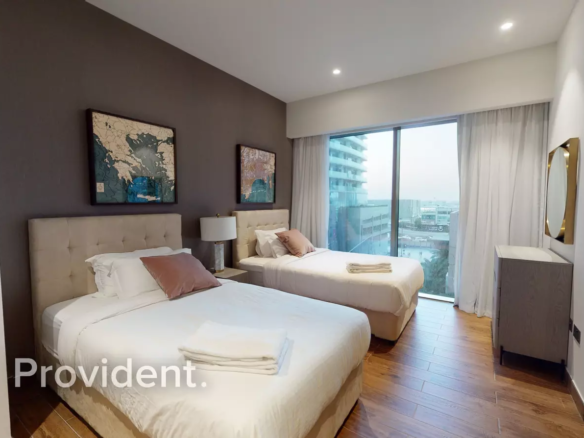 Elegantly Furnished Bedroom